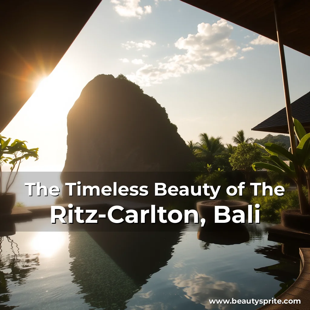 Read more about the article The Timeless Beauty of The Ritz-Carlton, Bali