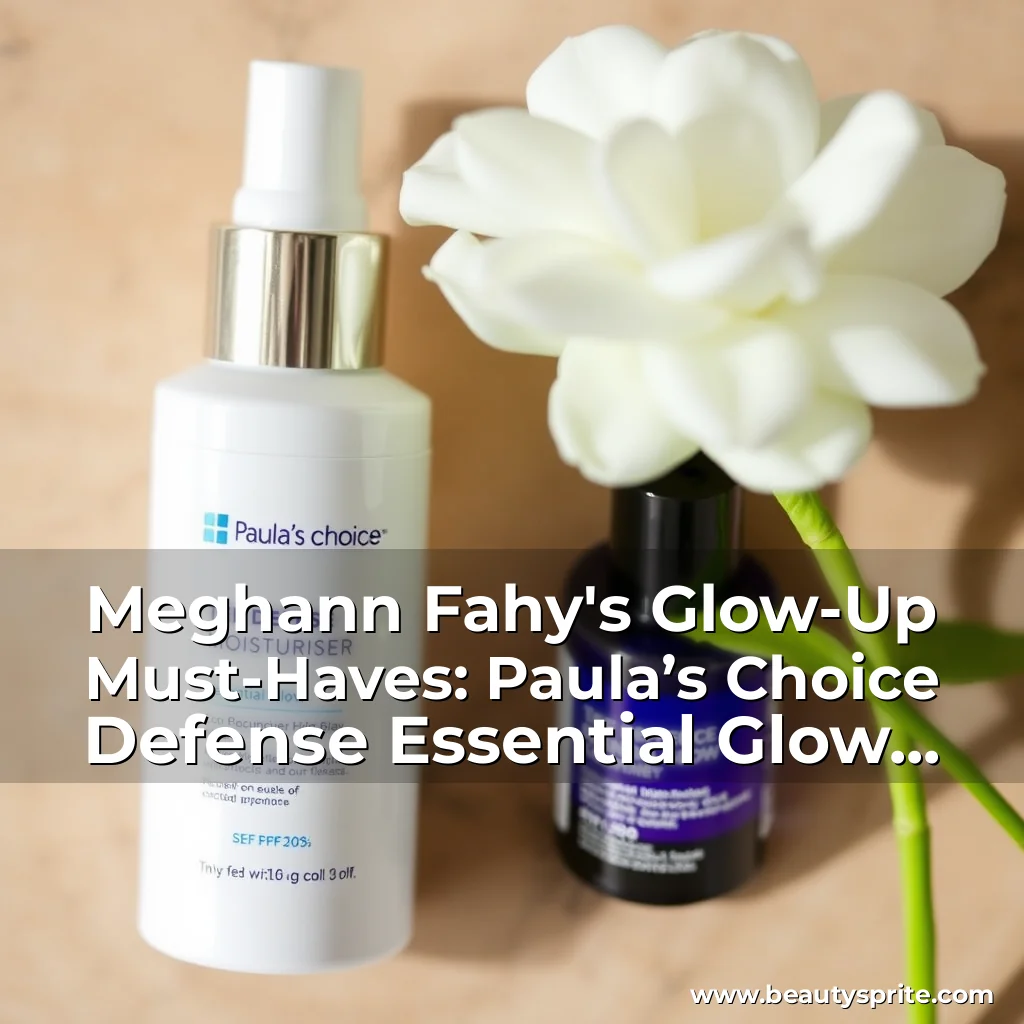 You are currently viewing Meghann Fahy’s Glow-Up Must-Haves: Paula’s Choice Defense Essential Glow Moisturiser SPF30