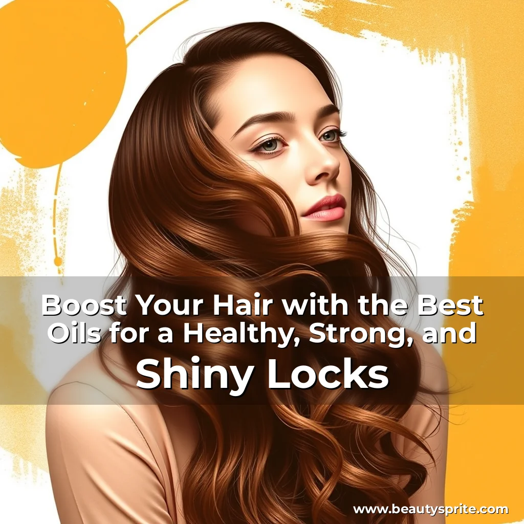 Read more about the article Boost Your Hair with the Best Oils for a Healthy, Strong, and Shiny Locks