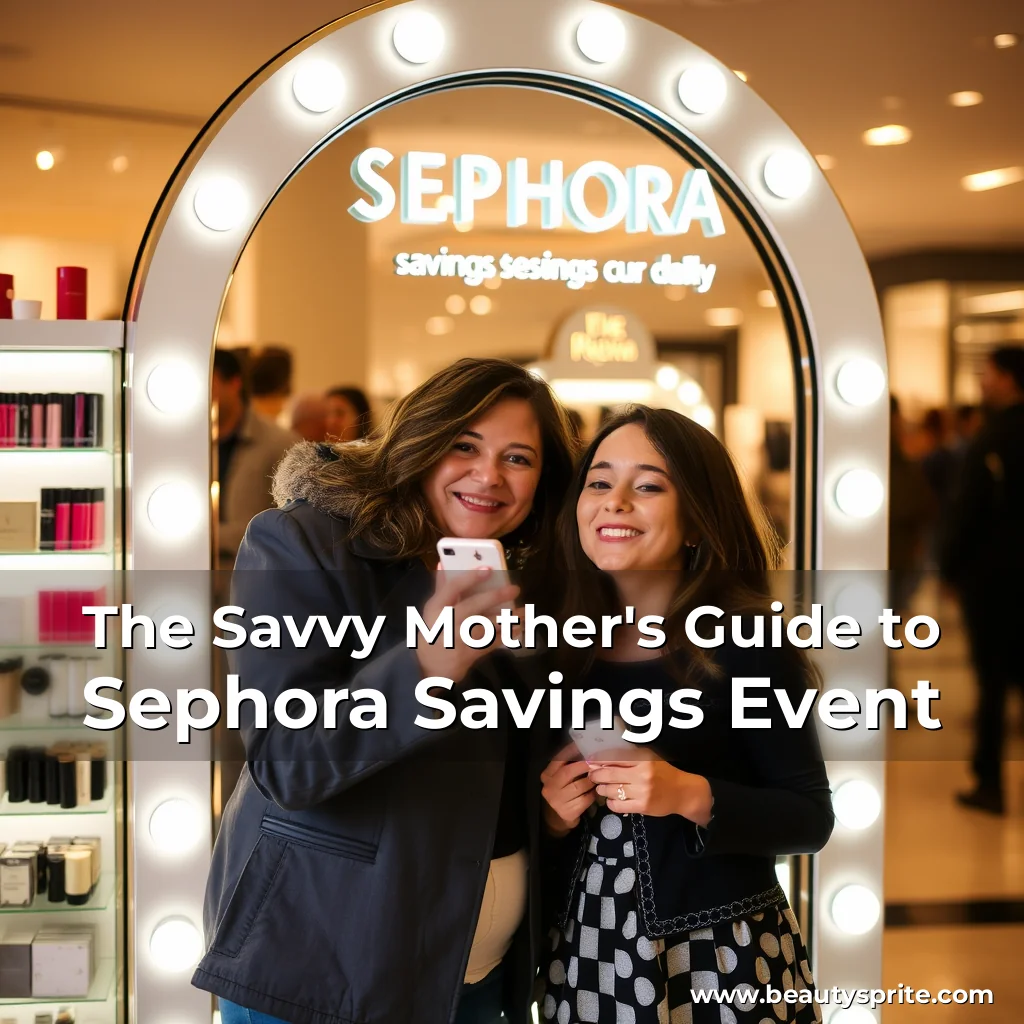 Read more about the article The Savvy Mother’s Guide to Sephora Savings Event