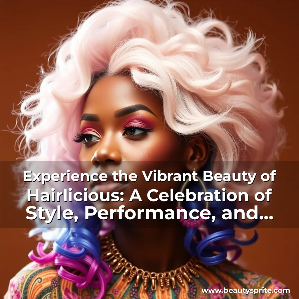 Read more about the article Experience the Vibrant Beauty of Hairlicious: A Celebration of Style, Performance, and Community