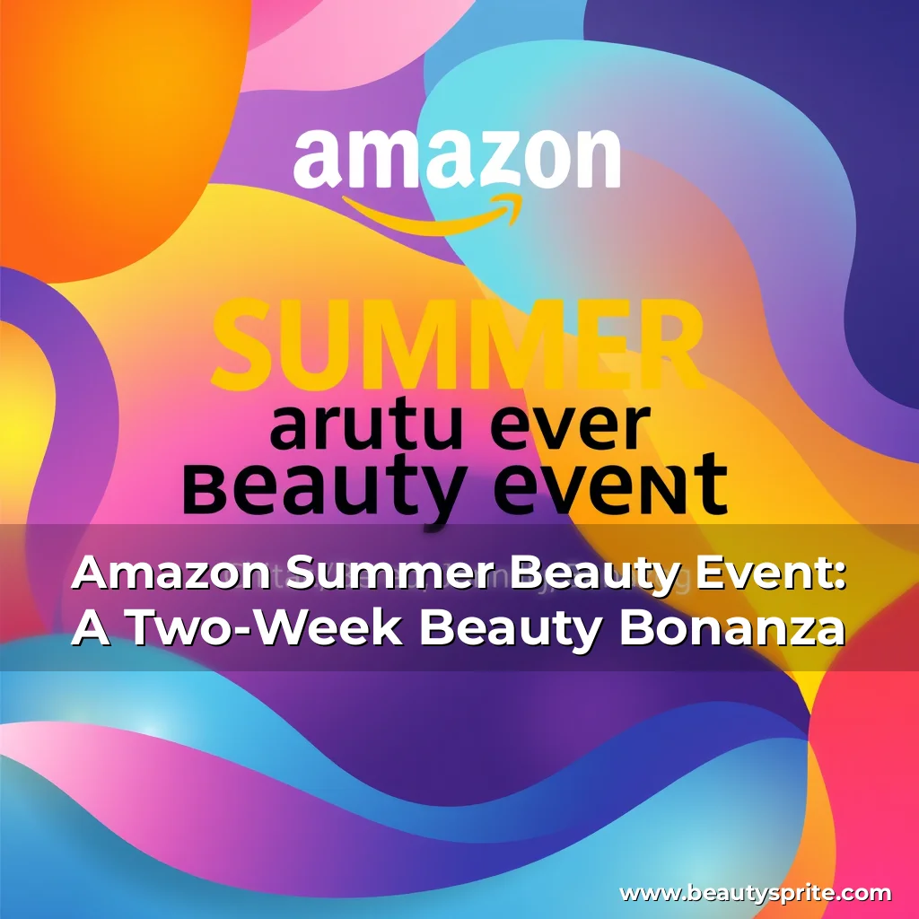 Read more about the article Amazon Summer Beauty Event: A Two-Week Beauty Bonanza