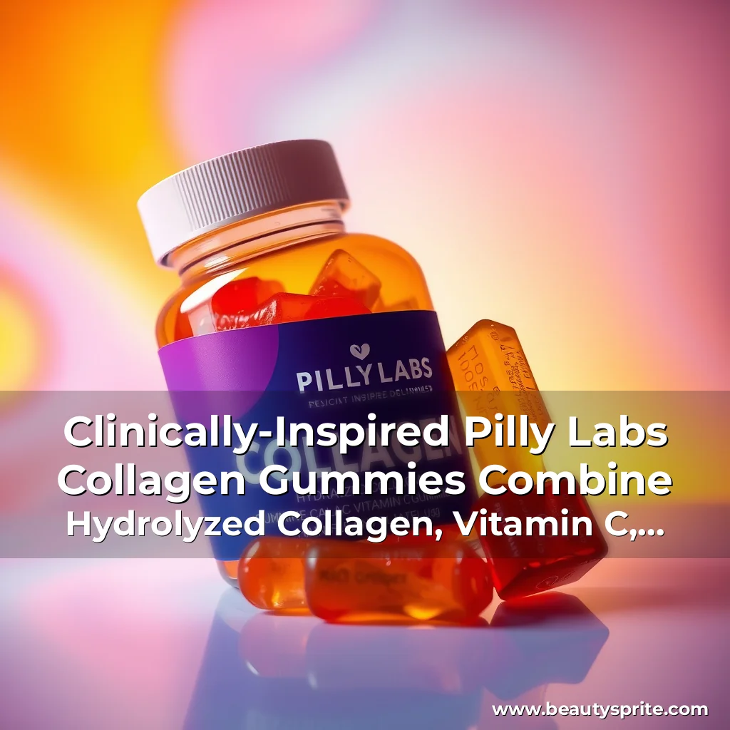 Read more about the article Clinically-Inspired Pilly Labs Collagen Gummies Combine Hydrolyzed Collagen, Vitamin C, and Biotin to Support Skin Elasticity, Joint Flexibility, and Hair Health