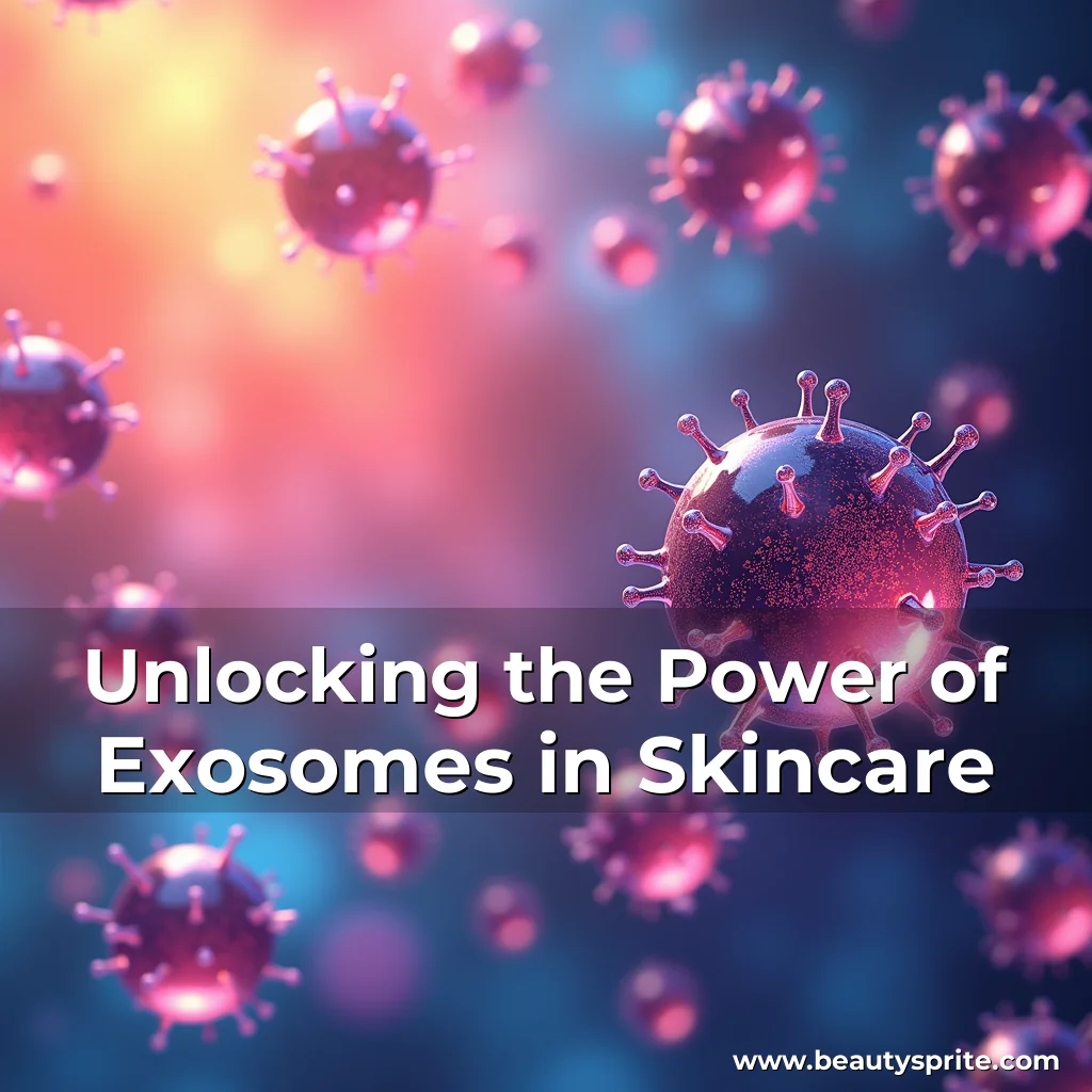 Read more about the article Unlocking the Power of Exosomes in Skincare
