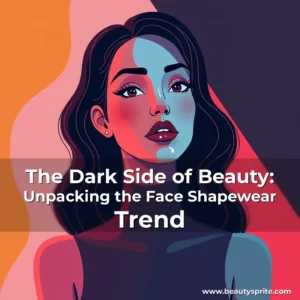 Read more about the article The Dark Side of Beauty: Unpacking the Face Shapewear Trend