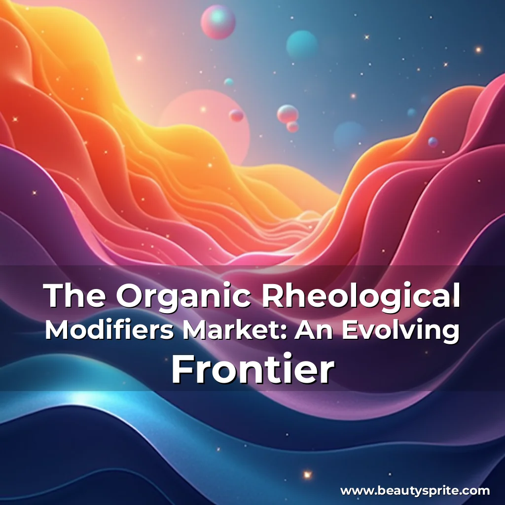 Read more about the article The Organic Rheological Modifiers Market: An Evolving Frontier