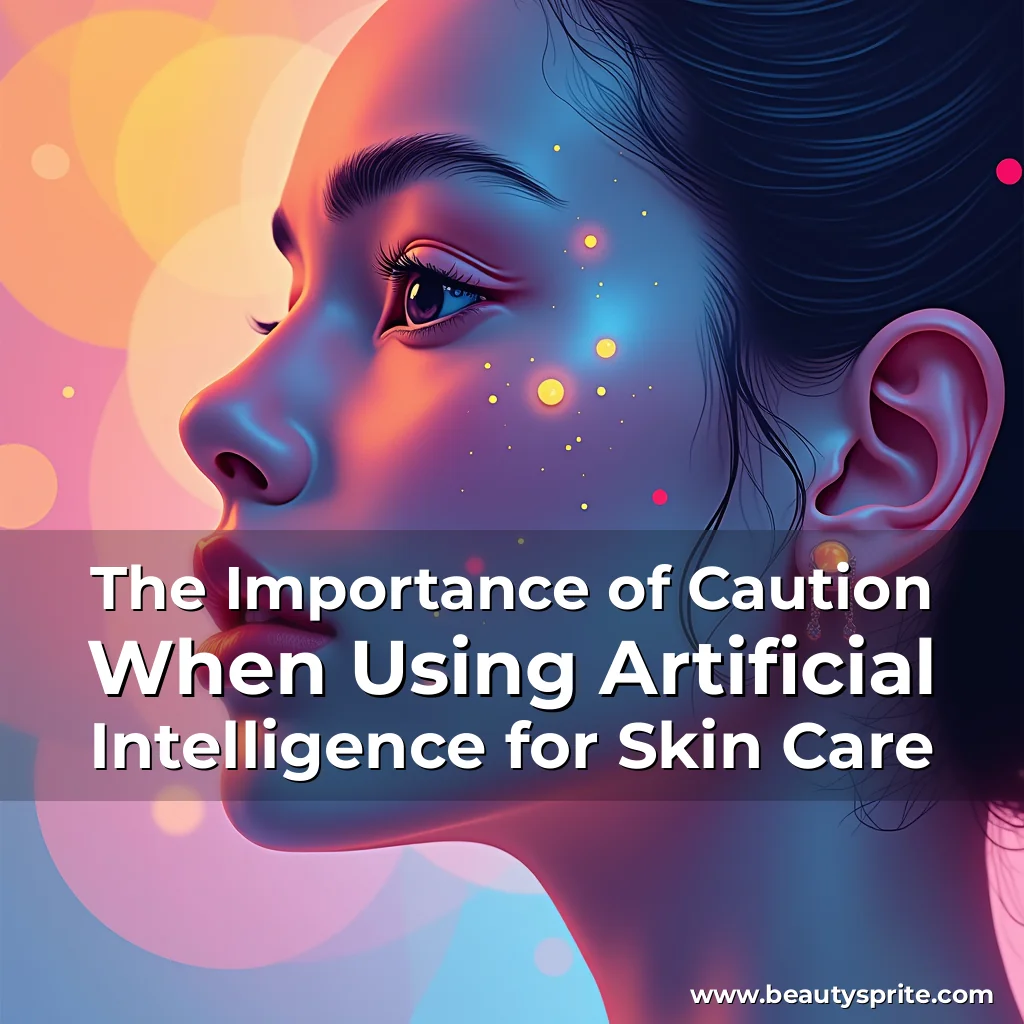 Read more about the article The Importance of Caution When Using Artificial Intelligence for Skin Care