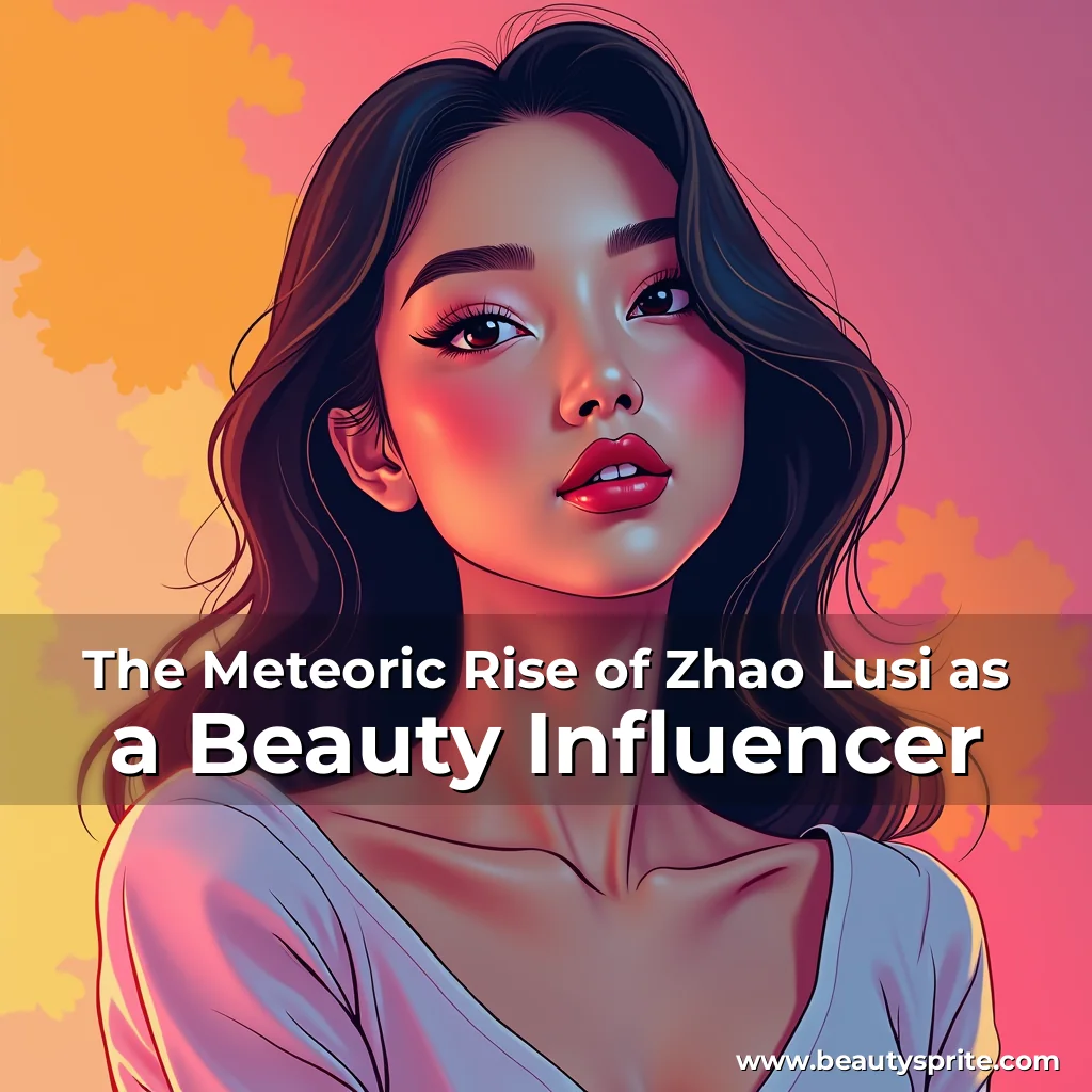 Read more about the article The Meteoric Rise of Zhao Lusi as a Beauty Influencer
