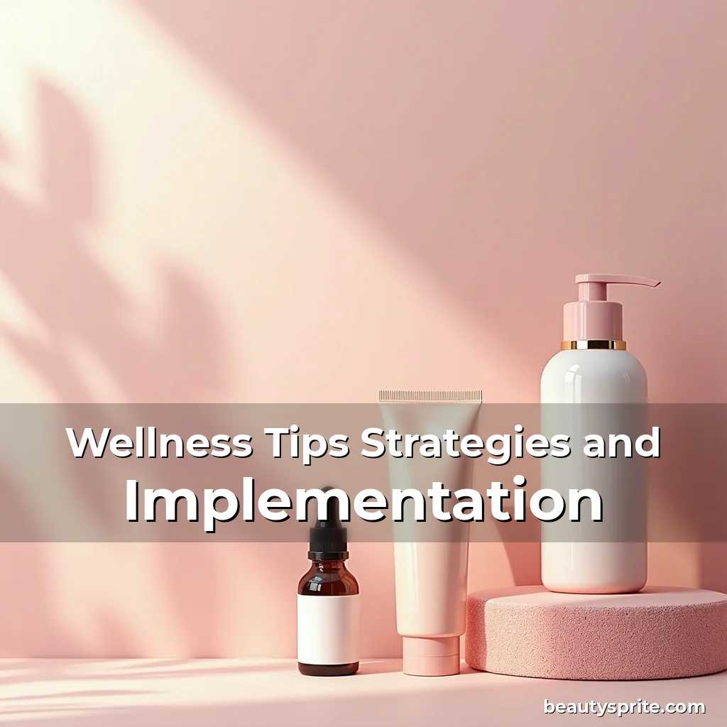 Read more about the article Wellness Tips Strategies and Implementation