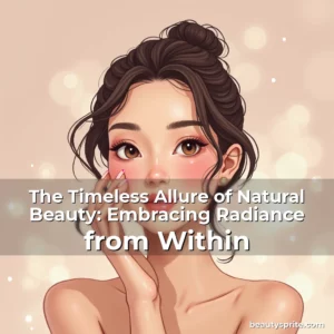 Read more about the article The Timeless Allure of Natural Beauty: Embracing Radiance from Within