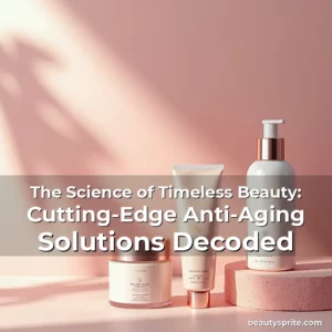 Read more about the article The Science of Timeless Beauty: Cutting-Edge Anti-Aging Solutions Decoded