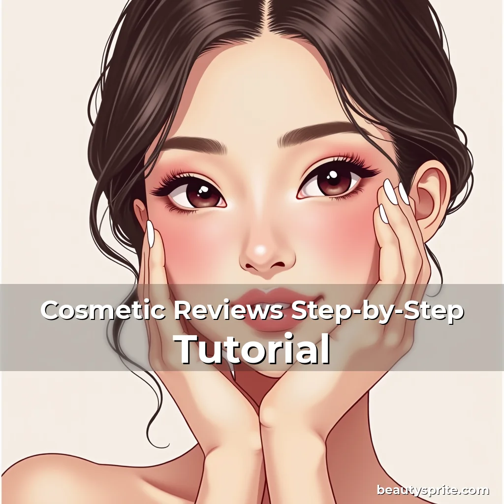 Read more about the article Cosmetic Reviews Step-by-Step Tutorial