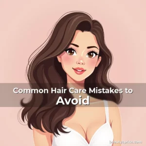 Artistic representation for Common Hair Care Mistakes to Avoid