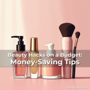 Artistic representation for Beauty Hacks on a Budget: Money-Saving Tips