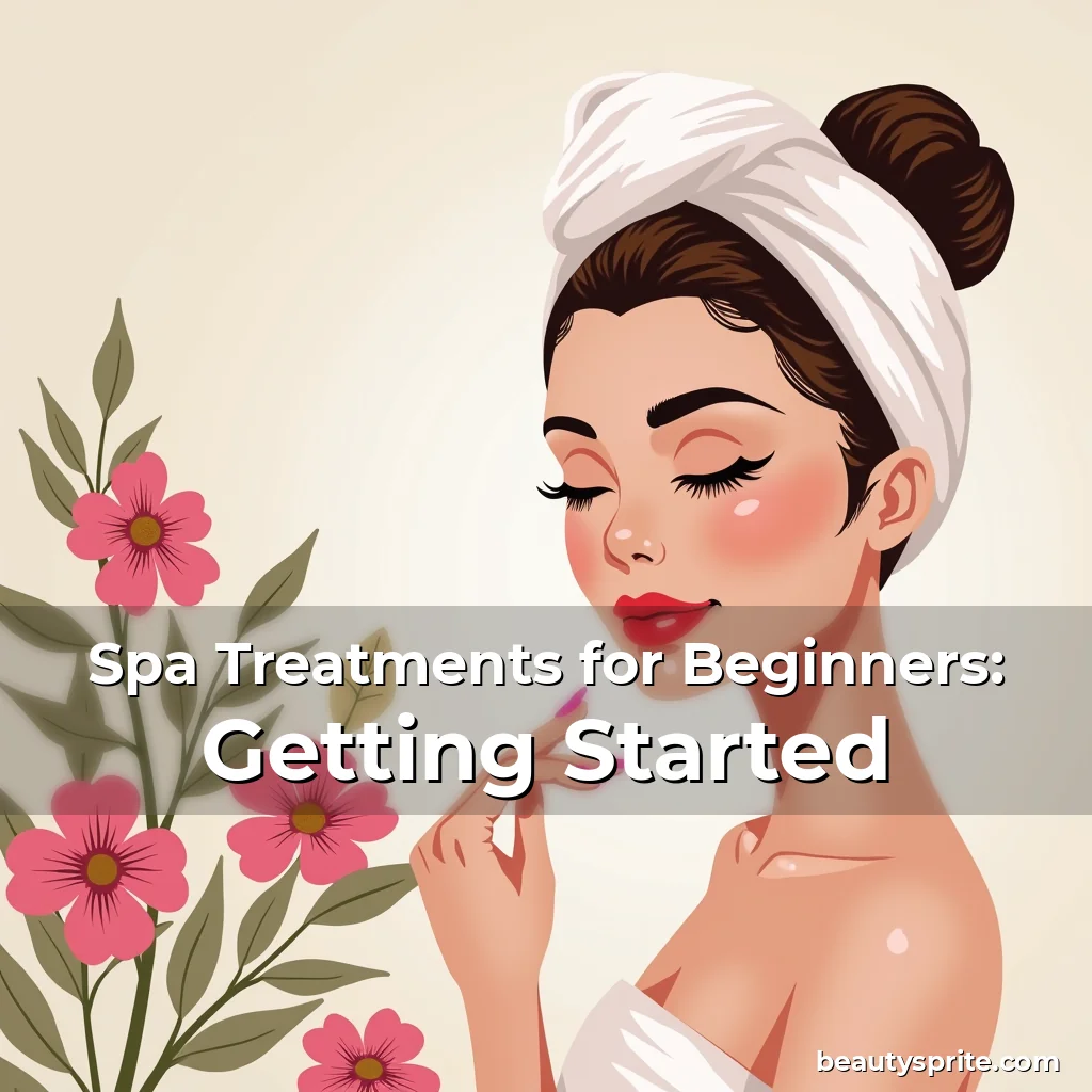 Artistic representation for Spa Treatments for Beginners: Getting Started