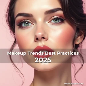 Artistic representation for Makeup Trends Best Practices 2025
