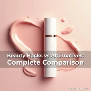Artistic representation for Beauty Hacks vs Alternatives: Complete Comparison