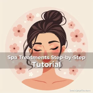 Artistic representation for Spa Treatments Step-by-Step Tutorial