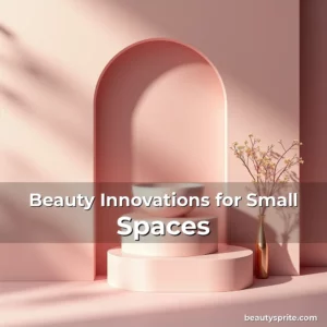 Artistic representation for Beauty Innovations for Small Spaces