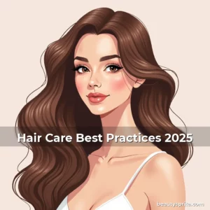 Artistic representation for Hair Care Best Practices 2025