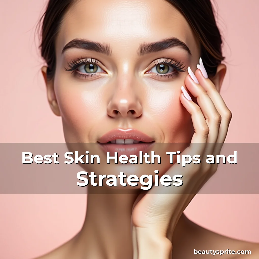 Read more about the article Best Skin Health Tips and Strategies