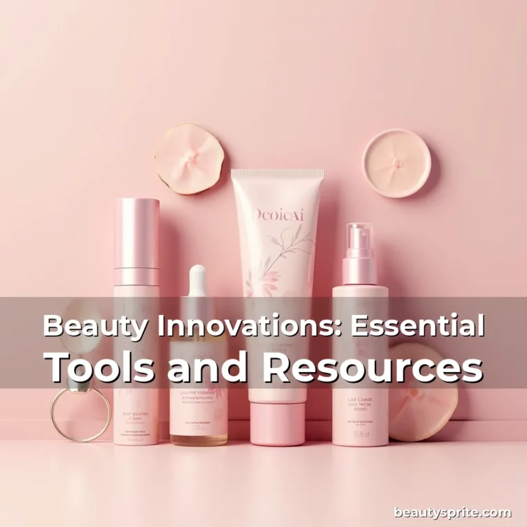 Artistic representation for Beauty Innovations: Essential Tools and Resources