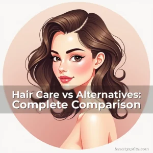 Artistic representation for Hair Care vs Alternatives: Complete Comparison