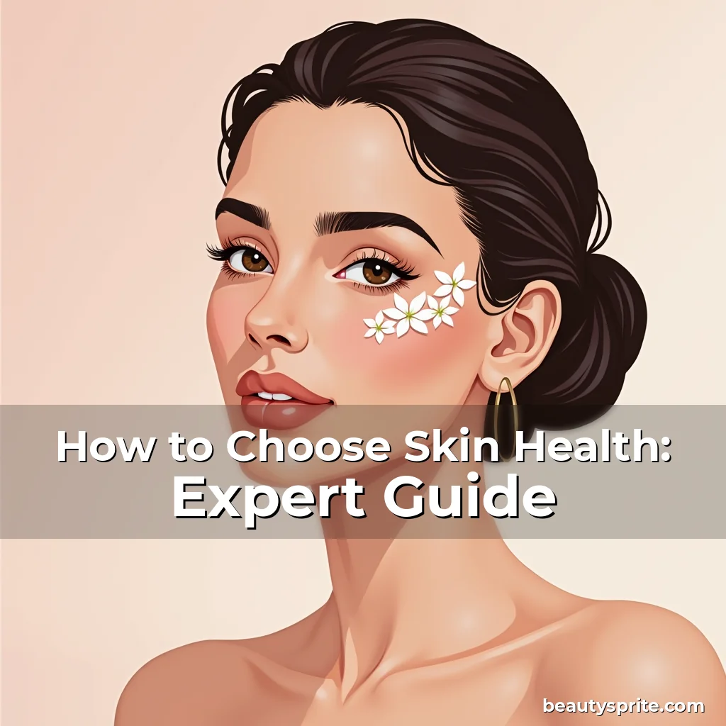 Artistic representation for How to Choose Skin Health: Expert Guide