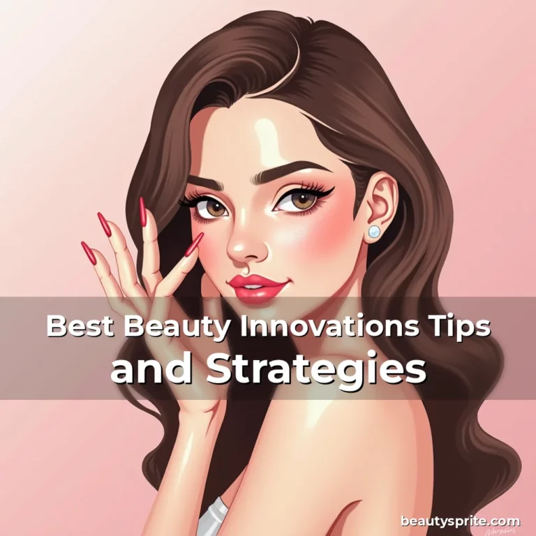 Artistic representation for Best Beauty Innovations Tips and Strategies