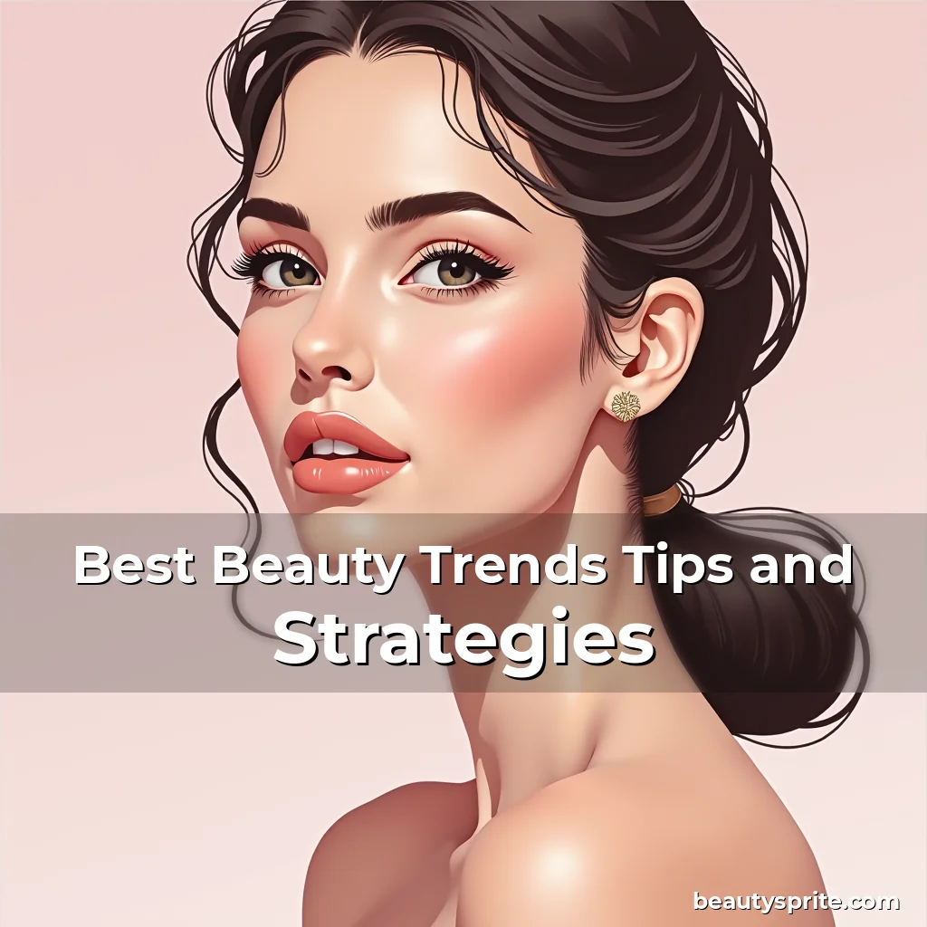 Artistic representation for Best Beauty Trends Tips and Strategies