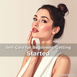 Artistic representation for Self-Care for Beginners: Getting Started