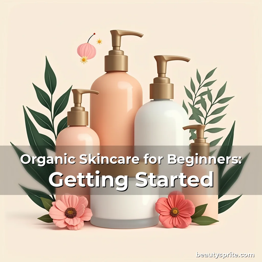 Artistic representation for Organic Skincare for Beginners: Getting Started