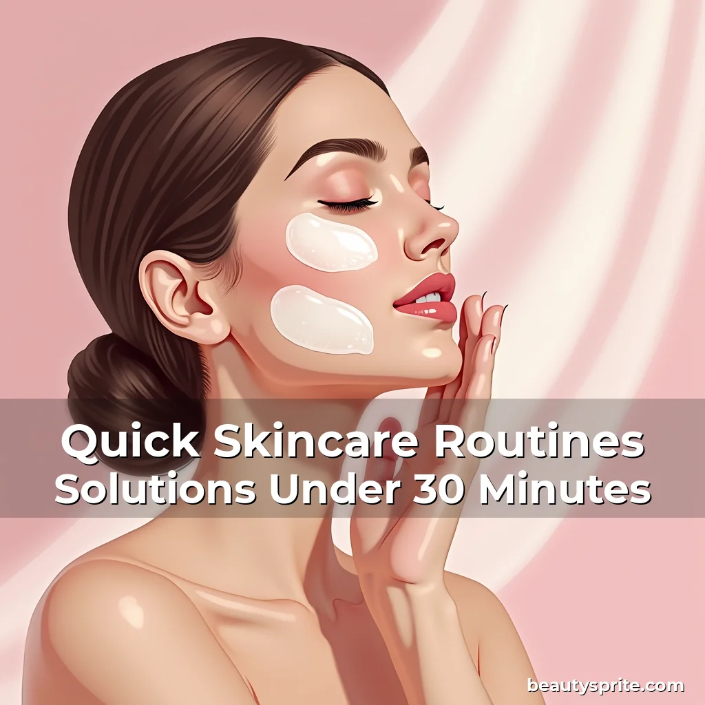 Read more about the article Quick Skincare Routines Solutions Under 30 Minutes