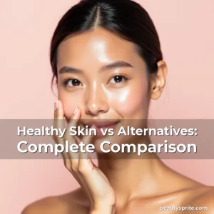Artistic representation for Healthy Skin vs Alternatives: Complete Comparison