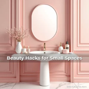 Artistic representation for Beauty Hacks for Small Spaces