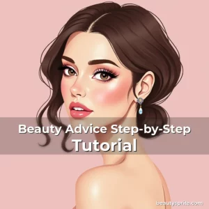 Artistic representation for Beauty Advice Step-by-Step Tutorial