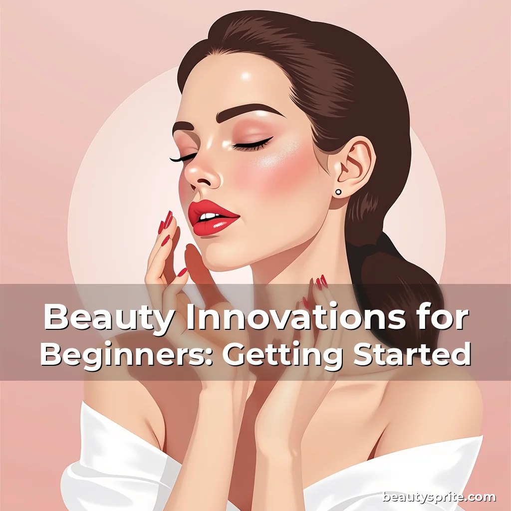 Artistic representation for Beauty Innovations for Beginners: Getting Started
