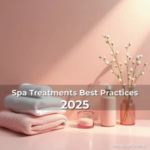 Artistic representation for Spa Treatments Best Practices 2025