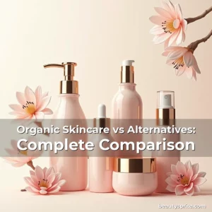 Artistic representation for Organic Skincare vs Alternatives: Complete Comparison