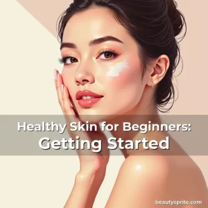 Artistic representation for Healthy Skin for Beginners: Getting Started