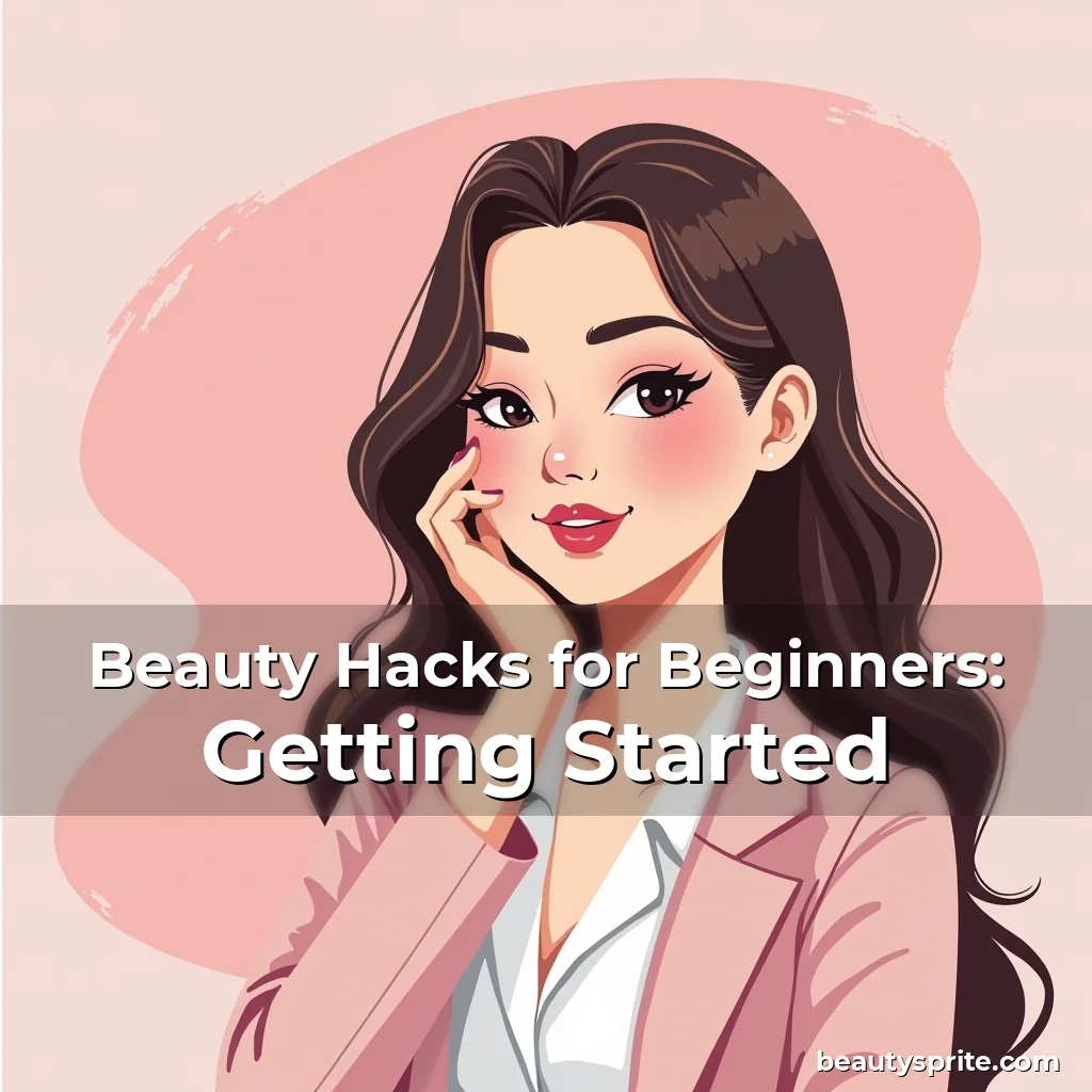 Artistic representation for Beauty Hacks for Beginners: Getting Started