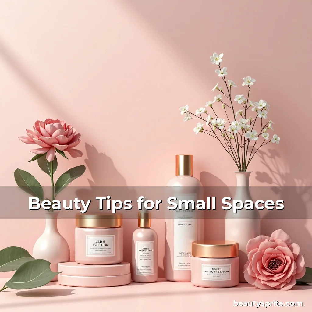 Read more about the article Beauty Tips for Small Spaces