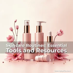 Artistic representation for Skincare Routines: Essential Tools and Resources