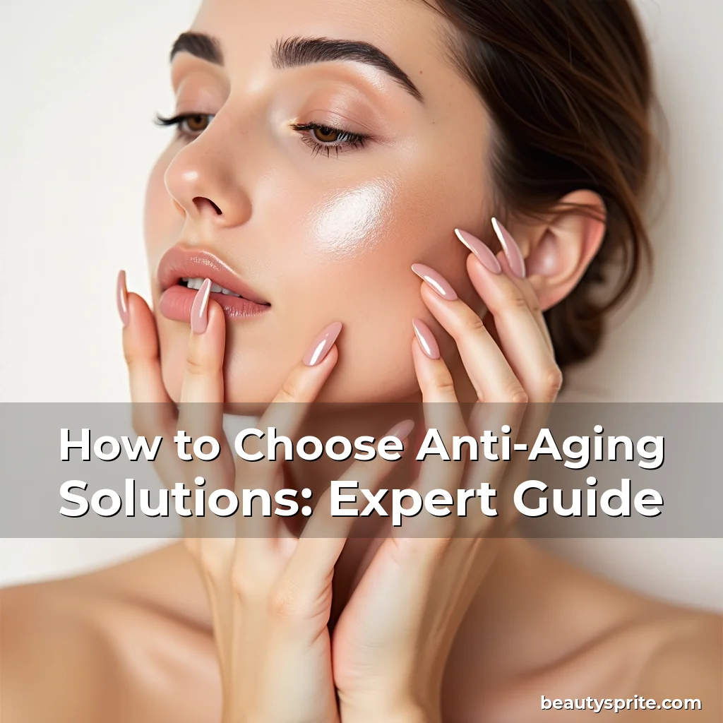 Artistic representation for How to Choose Anti-Aging Solutions: Expert Guide