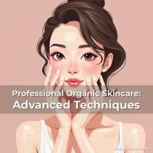 Artistic representation for Professional Organic Skincare: Advanced Techniques