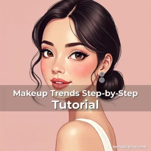 Artistic representation for Makeup Trends Step-by-Step Tutorial