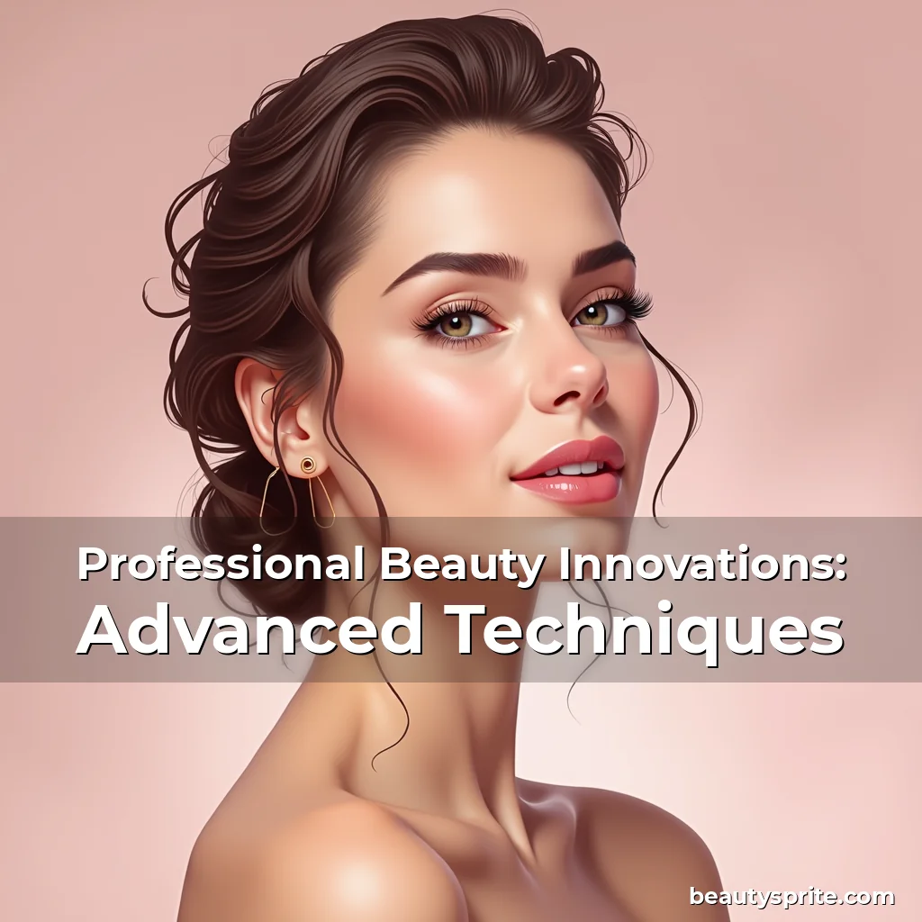 Artistic representation for Professional Beauty Innovations: Advanced Techniques
