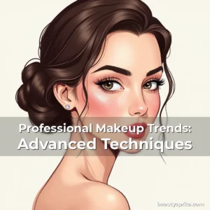 Artistic representation for Professional Makeup Trends: Advanced Techniques