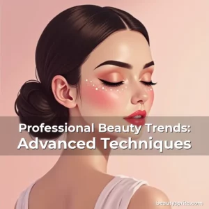 Artistic representation for Professional Beauty Trends: Advanced Techniques