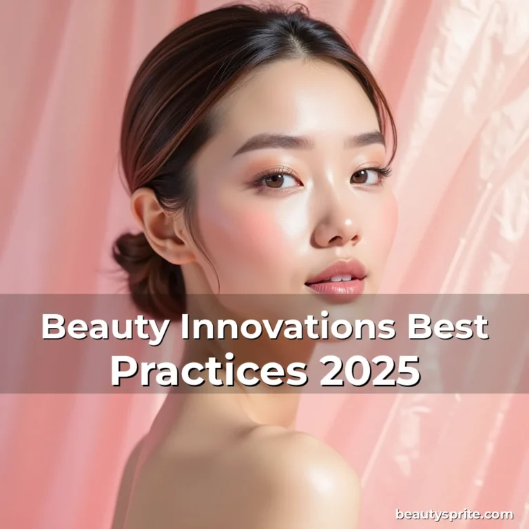 Artistic representation for Beauty Innovations Best Practices 2025